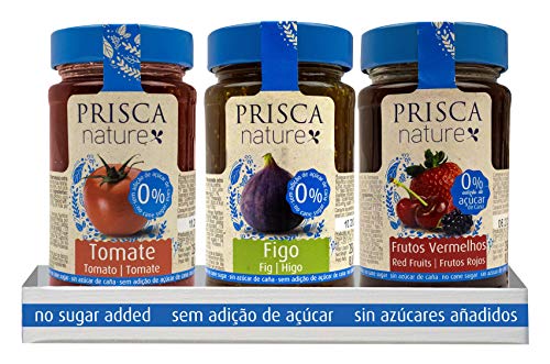 Konfitüre von Tomate - Rote Früchte - Feigen - ohne Zuckerzusatz - Paket von 3 Einheiten Konfitüre von Tomate - Rote Früchte - Feigen - ohne Zuckerzusatz - Paket von 3 Einheiten von PRISCA
