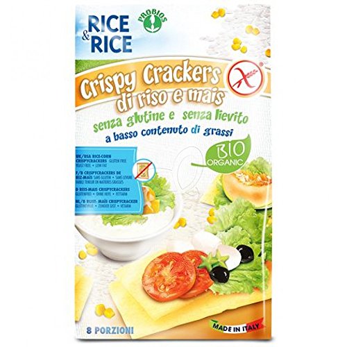 Rice&Rice Crispy Crackers Riso E Mais Biologico 160g von PROBIOS Srl