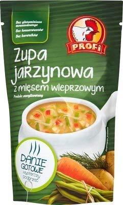 Profi ''Jarzynowa'' Gemüsesuppe mit Schweinefleisch 450g von PROFI