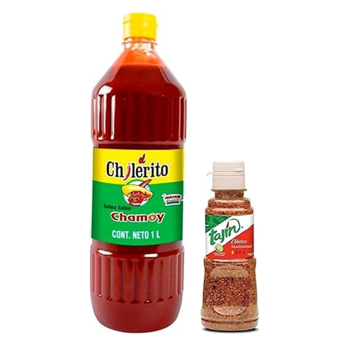 Chilerito Mexikanische Chamoy-Sauce 1L + Tajin Classic – mexikanisches Gewürz 142g - Pack Promoo von PROMOO