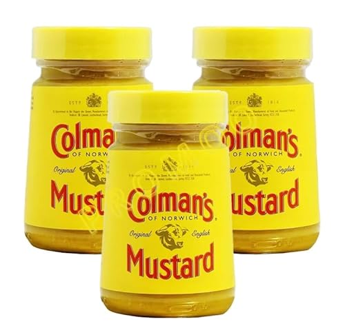 Colman's - Original Britischer Geschmack und Tradition Senf 100 g x 3 Stücke - Pack Promoo Colman's - Original Britischer Geschmack und Tradition Senf 100 g x 3 Stücke - Pack Promoo von PROMOO