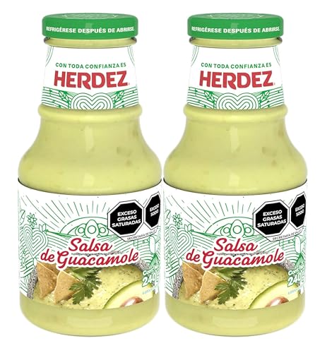 Herdez - Traditionelle mexikanische Guacamole 240g x2 Einheiten - Pack Promoo Herdez - Traditionelle mexikanische Guacamole 240g x2 Einheiten - Pack Promoo von PROMOO
