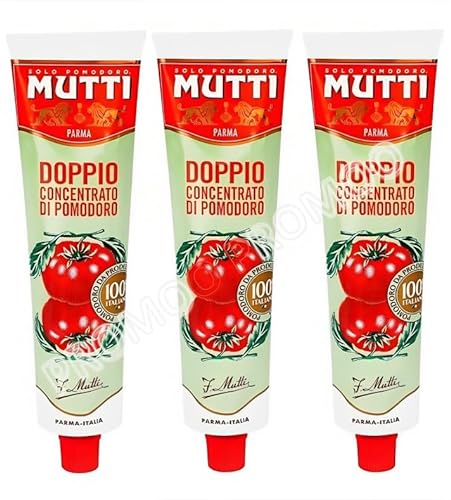 Mutti - Doppelkonzentrat Tomaten 130 g x 3 Stück - Pack Promoo von PROMOO