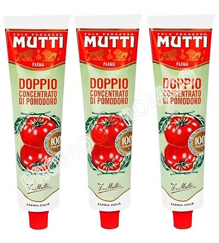 Mutti - Doppelkonzentrat Tomaten 130 g x 3 Stück - Pack Promoo von PROMOO