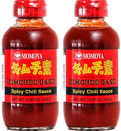 Momoya Base Kimchi – Koreanische Kimuchi Sin Moto Sauce – 450 g – Packung mit 2 Einheiten – Promoo von PROMOO