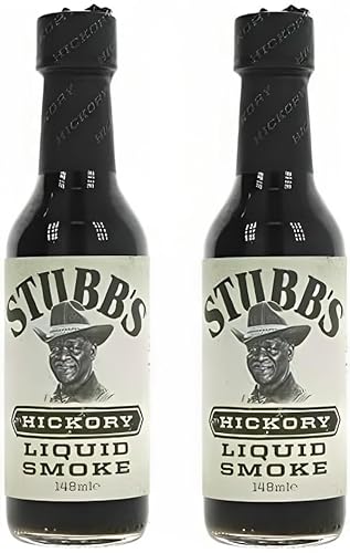 Stubbs Hickory Liquid Smoke Rauchige Flüssigwürze 148 ml x 2 Stück - Pack Promoo von PROMOO