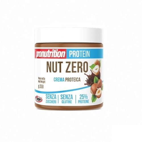 Pronutrition CREMA ZERO NUTZERO 350G - Schmierfett für einen gesunden und ausgewogenen Lebensstil, nussiger Geschmack (1) von PRONUTRITION