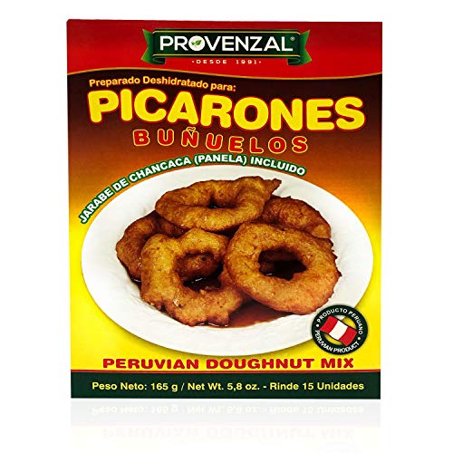 Mischung für peruanische Donuts mit Rohrzuckersirup, Box 165g - Picarones con Jarabe de Panela PROVENZAL 165g von PROVENZAL