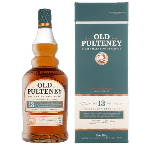 Old Pulteney 13 Years Old Single Malt Scotch Whisky 43% Vol. 1l in Geschenkbox Old Pulteney 13 Years Old Single Malt Scotch Whisky 43% Vol. 1l in Geschenkbox von PULTENEY
