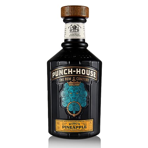 Punch-House King’s Pineapple Flavoured Rum, 0,7l - Erfrischend tropisch und exotisch, mit saftigen und köstlichen Noten frischer Ananas von PUNCH-HOUSE