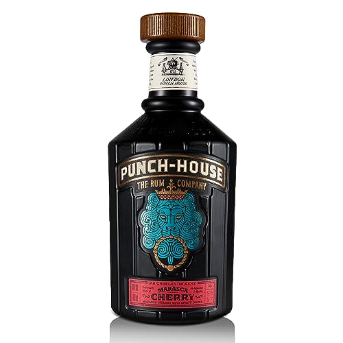 Punch-House Marasca Cherry dunkler Rum, 0,7l - Herrlich subtil und fruchtig, mit zarten Noten von dunkler Kirsche und Mandel. von PUNCH-HOUSE