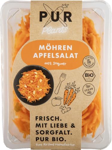 Möhren-Apfelsalat mit Ingwer 12 x 200 gr Möhren-Apfelsalat mit Ingwer 12 x 200 gr von PUR Bio-Manufaktur