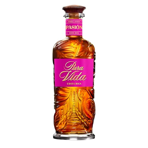 PURA VIDA - Pasión - Spirituose auf Basis von Pura Vida XO Rum und Passionsfrüchten - 38% Alkohol - Herkunft : Costa Rica - 70 cl Flasche PURA VIDA - Pasión - Spirituose auf Basis von Pura Vida XO Rum und Passionsfrüchten - 38% Alkohol - Herkunft : Costa Rica - 70 cl Flasche von PURA VIDA