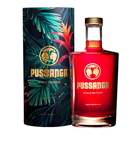 Pussanga Edellikör im exklusiven Geschenkkarton (1 x 0,5 l) von PUSSANGA