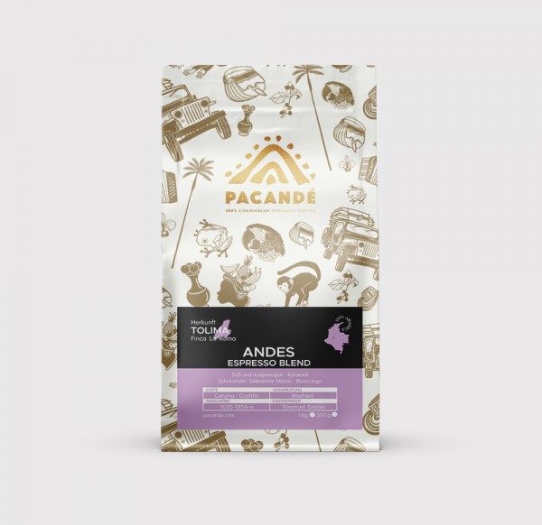 Pacandé LA UNIÓN Specialty Coffee 350g von Pacandé