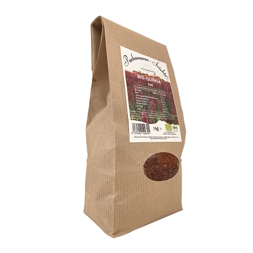 BIO Quinoa rot aus Peru | 1 kg | Plastikfrei | Vegan, Superfood, Glutenfrei, Low Carb von Pachamama-Früchte