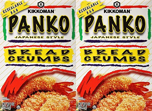 Kikkoman Panko Brotkrümel, japanischer Stil, 227 ml, 2 Stück von Pacific Ocean Marketplace