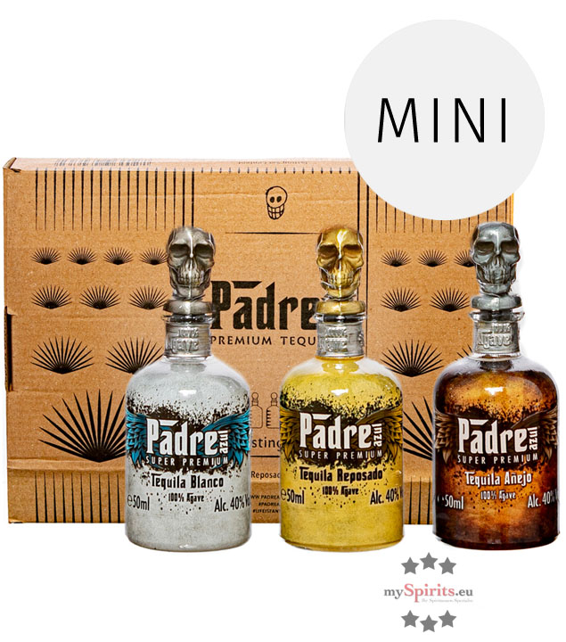 Padre Azul Tequila Tasting Set (40 % Vol., 0,15 Liter) von Padre Azul