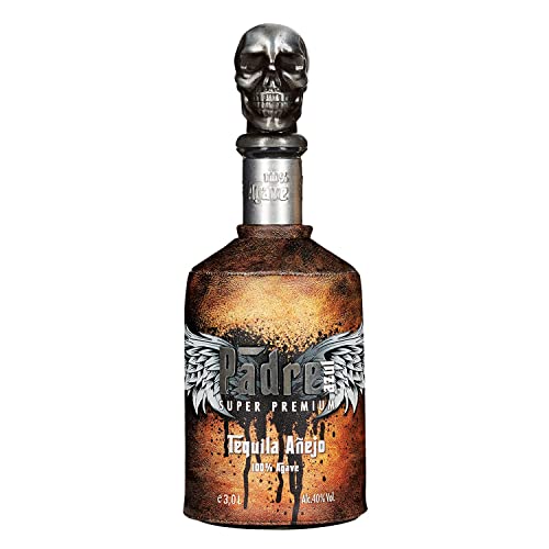 Padre Azul Tequila Añejo 40% Premium Tequila Made in Mexico Tequila Añejo für den puren Genuss (3L) von Padre azul