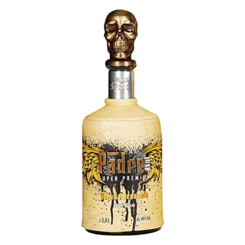 Padre Azul Tequila Reposado 40% 3l • Premium Tequila Made in Mexico • Sehr weicher Tequila Reposado für den puren Genuss von Padre azul