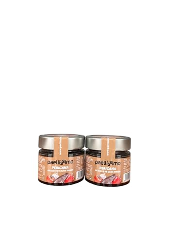 Paellissimo – Pericana Alicantine, mit Maden, Kabeljau, getrockneten Tomaten und Pinienkernen – 2 Gläser mit 170 g. Paellissimo – Pericana Alicantine, mit Maden, Kabeljau, getrockneten Tomaten und Pinienkernen – 2 Gläser mit 170 g. von Paellissimo