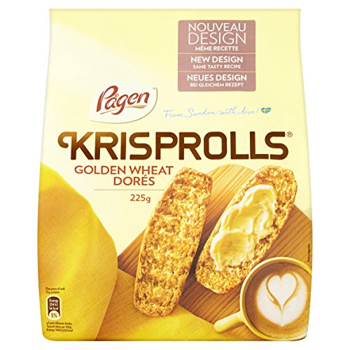 Pagen Krisprolls Golden Wheat Dores, 5 x 225 g Pagen Krisprolls Golden Wheat Dores, 5 x 225 g von Pagen