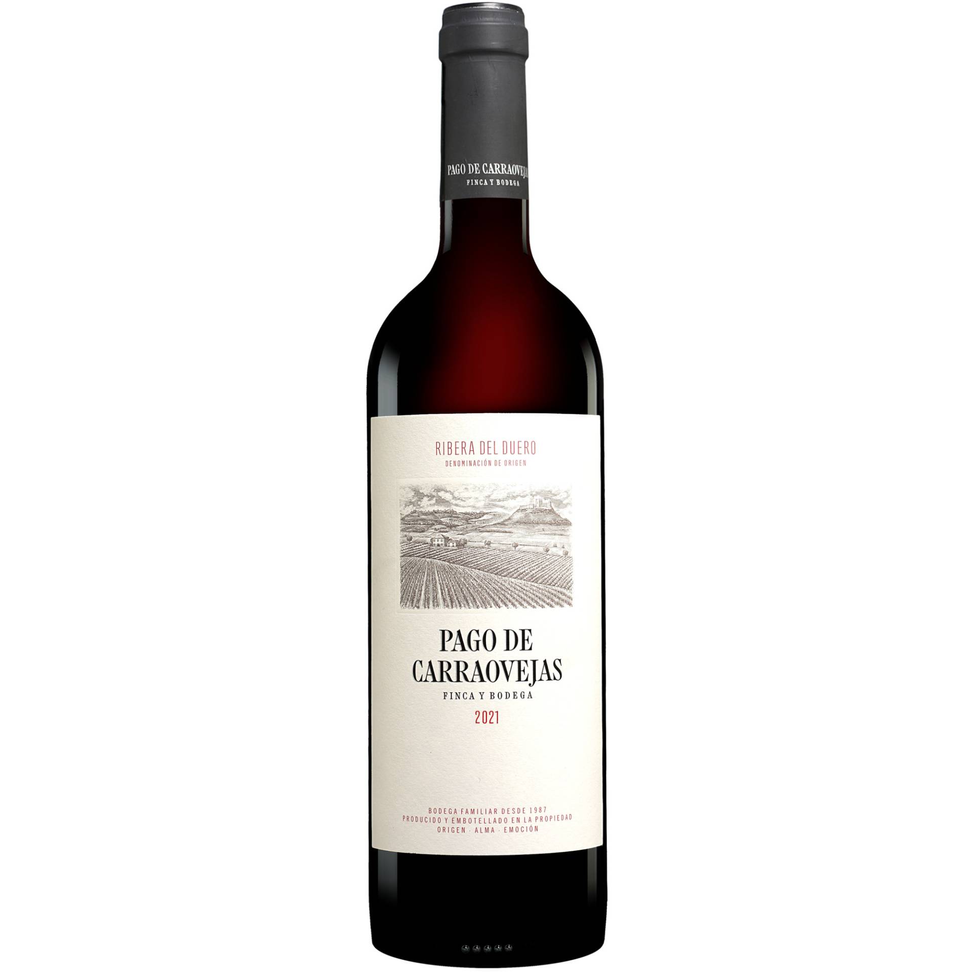 Pago de Carraovejas 2021  0.75L 15% Vol. Rotwein Trocken aus Spanien von Pago de Carraovejas