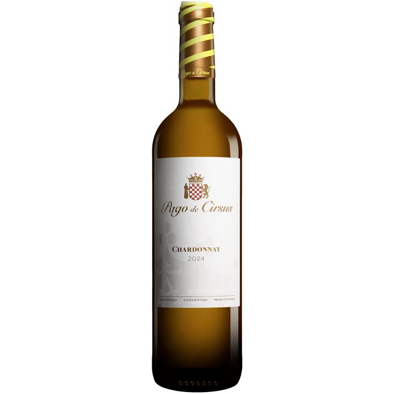 Pago de Cirsus Chardonnay 2024  0.75L 14% Vol. Weißwein Trocken aus Spanien von Pago de Cirsus
