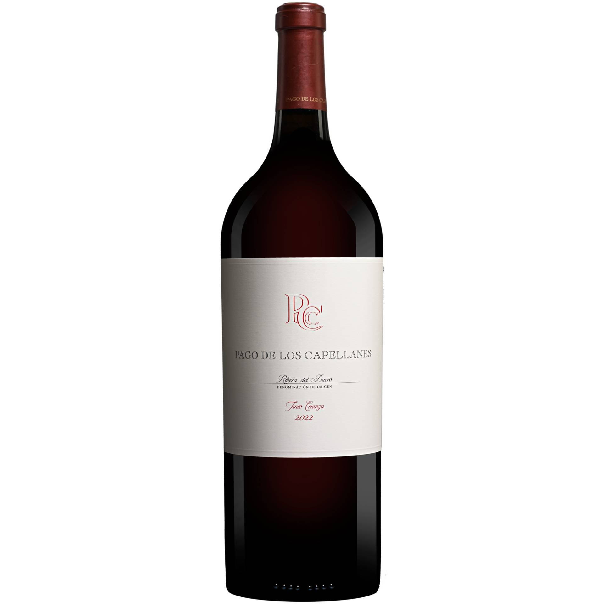 Capellanes Crianza - 1,5 L. Magnum 2022 1.5L 15% Vol. Rotwein Trocken aus Spanien Capellanes Crianza - 1,5 L. Magnum 2022 1.5L 15% Vol. Rotwein Trocken aus Spanien von Pago de los Capellanes