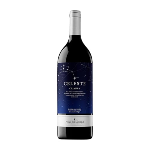 Pago del Cielo Celeste Tempranillo Ribera del Duero Alterung Magnum-Flasche 1,5 L Rotwein Pago del Cielo Celeste Tempranillo Ribera del Duero Alterung Magnum-Flasche 1,5 L Rotwein von Pago del Cielo - Torres