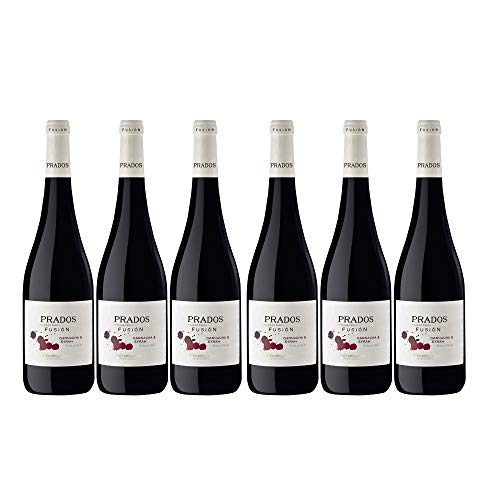 Pagos del Moncayo Prados Fusión Garnacha Syrah Campo de Borja Rotwein trocken DO Spanien (6 Flaschen) von Pagos del Moncayo