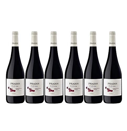 Pagos del Moncayo Prados Fusión Garnacha Syrah Campo de Borja Rotwein trocken DO Spanien (6 Flaschen) von Pagos del Moncayo