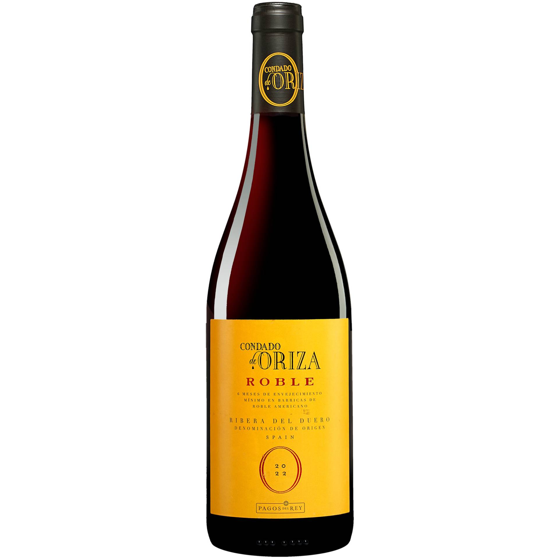 Condado de Oriza Roble 2022  0.75L 13.5% Vol. Rotwein Trocken aus Spanien von Pagos del Rey
