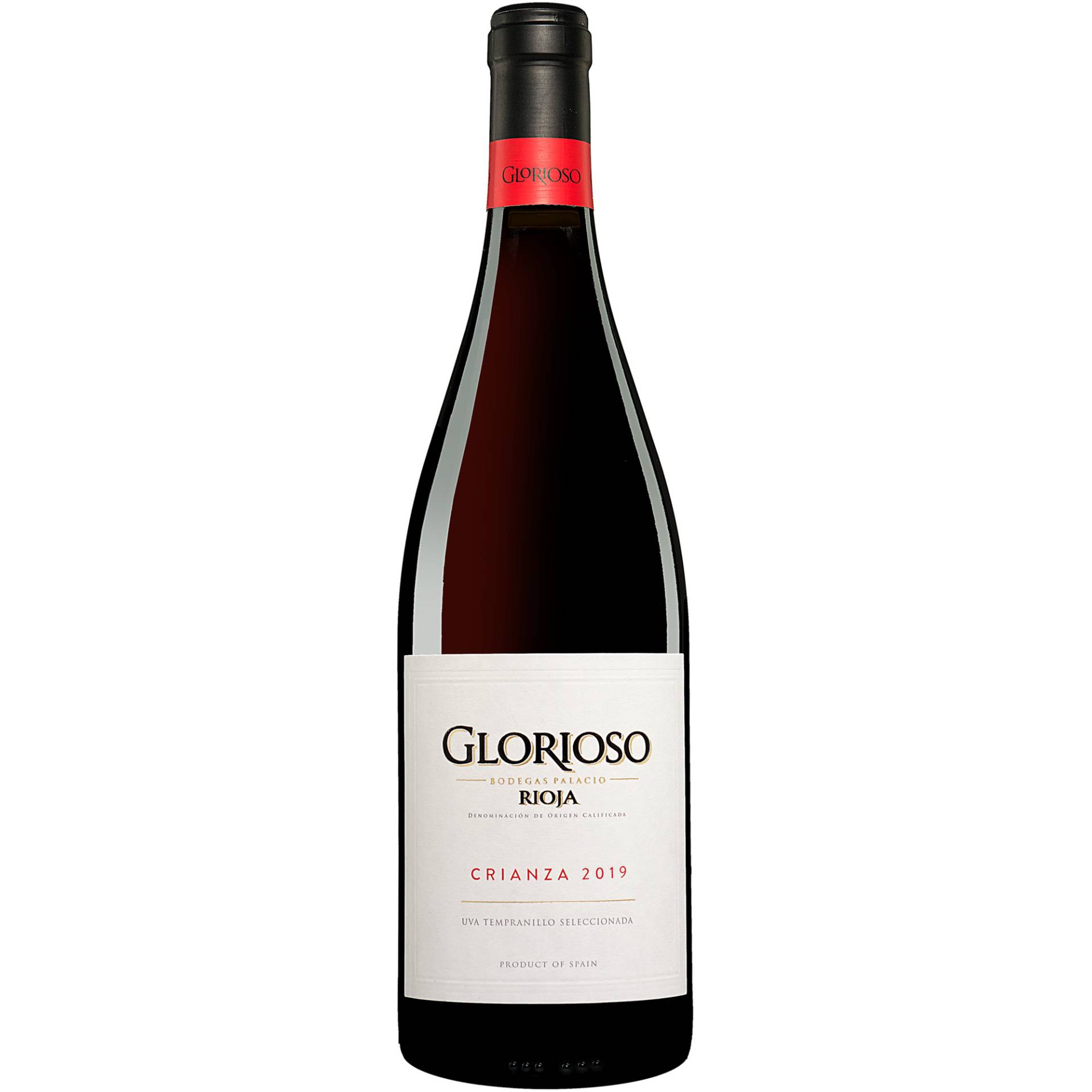 Glorioso Crianza 2019  0.75L 14% Vol. Rotwein Trocken aus Spanien von Palacio - Glorioso