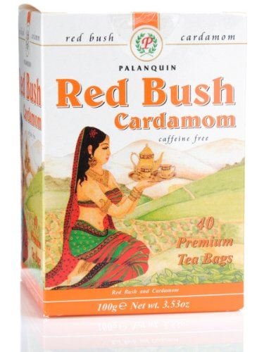 Palanquin Rot Busch Kardamom Tee - 125g x 2 Doppelpack von Palanquin
