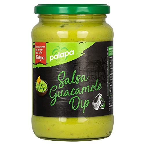 Palapa Guacamole Dip | 470ml | Mexikanische Küche | fruchtiger Dip aus Avocado | ohne Chilis| Hervorragender Geschmack Palapa Guacamole Dip | 470ml | Mexikanische Küche | fruchtiger Dip aus Avocado | ohne Chilis| Hervorragender Geschmack von Palapa