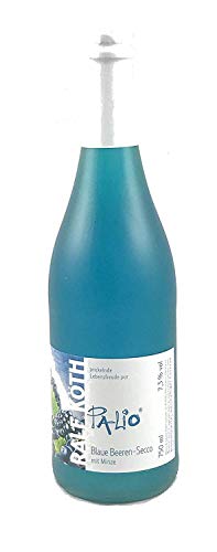 Palio - Blaue Beeren Secco mit Minze 0,75l - Fruchtiger Perlwein - Prämiert aus Deutschland von Palio