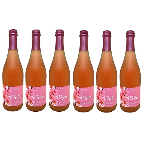 Palio - Kirschblüte Secco 0,75l - Fruchtiger Perlwein - Prämiert aus Deutschland, Menge:6 Stück von Palio