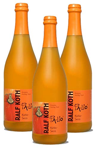 Palio - Kürbis Secco 3x 0,75l - Fruchtiger Kürbis Perlwein - Prämiert aus Deutschland von Palio