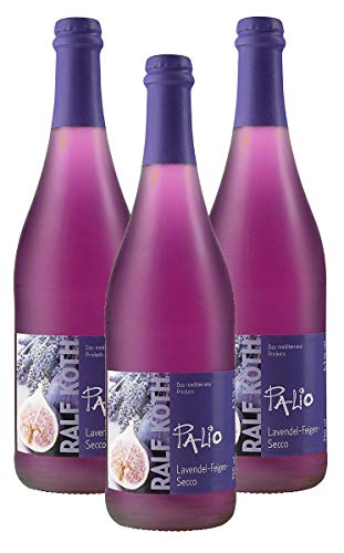 Palio - Lavendel mit Feige Secco 3x 0,75l - Fruchtiger Lavendel Perlwein - Prämiert aus Deutschland Palio - Lavendel mit Feige Secco 3x 0,75l - Fruchtiger Lavendel Perlwein - Prämiert aus Deutschland von Palio