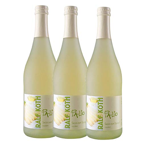 Palio - Spargel Secco 3x 0,75l - Fruchtiger Perlwein - Prämiert aus Deutschland von Palio