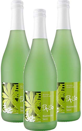 Palio - Waldmeister Secco 3x 0,75l - Fruchtiger Perlwein - Prämiert aus Deutschland von Palio