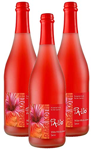 Palio - Wilde Hibiskusblüte Secco 3x 0,75l - Fruchtiger Hibiskusblüten Perlwein - Prämiert aus Deutschland Palio - Wilde Hibiskusblüte Secco 3x 0,75l - Fruchtiger Hibiskusblüten Perlwein - Prämiert aus Deutschland von Palio