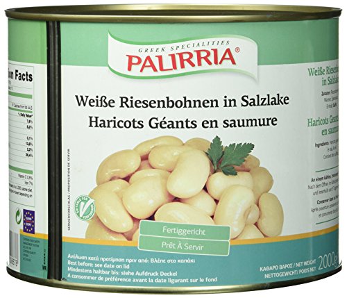 Paliria Weiße Riesenbohnen, 1er Pack (1 x 2 kg) von Palirria