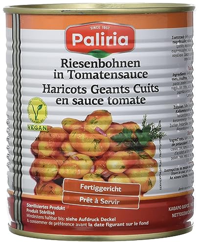 Paliria Riesenbohnen in Tomatensauce, 850g von Palirria