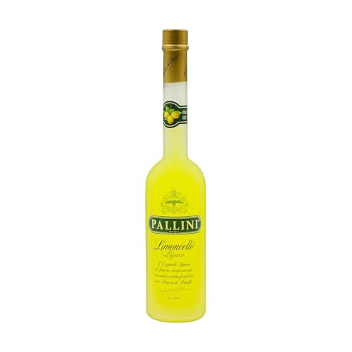 Pallini Limoncello, Italienischer Zitronenlikör mit Zitronen von der Amalfiküste, Frisch und aromatisch, 500 ml, 26% vol. Gewinner des Quality Award by Italian Consumers 2023 von Pallini