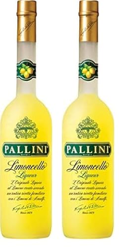 Pallini Limoncello Zitronenlikör, 500ml (2er Pack) von Pallini