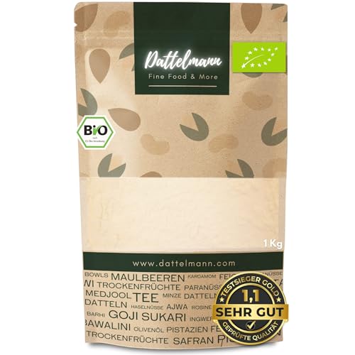 Dattelzucker Bio 1 Kg | Aus Deglet Nour Datteln | Zucker Alternative | Dattelsüße | Palmyra Delights | Kraftpaket | Glutenfrei | Dattelmann von Palmyra Delights