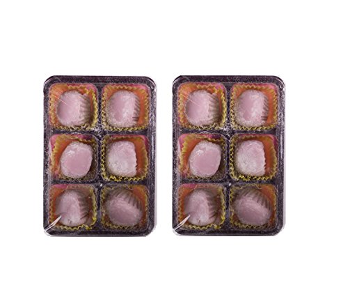 2 x 180g Taro Mochi - 12 Reiskuchen Taro Füllung Omochi Klebreis Mochis Pamai Pai® von Pamai Pai