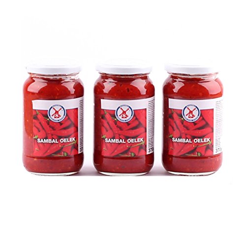 3 x 750g Sambal Oelek Windmill Chilli Chili Paste scharf Pamai Pai® von Pamai Pai